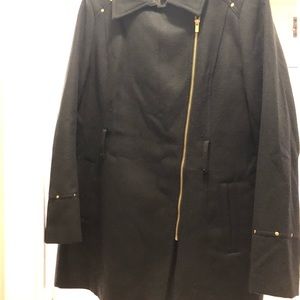 Black trench coat